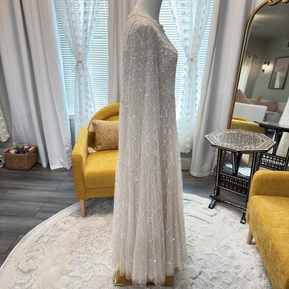 Heart Lattice Ankle Gown Needle and Thread Size 6 NWT - Picture 4 of 8